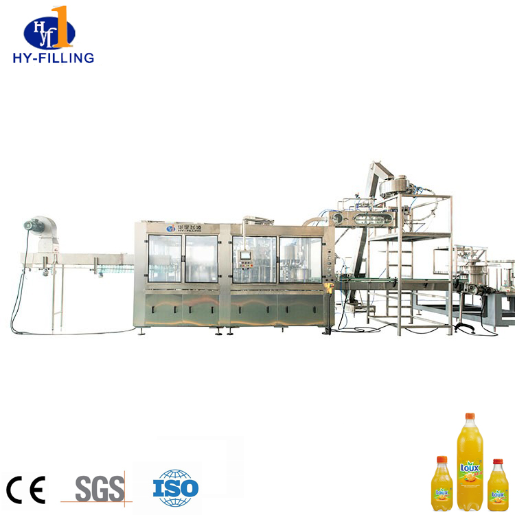 Machine de remplissage carbonatée automatique de boissons gazeuses d'usine CSD
